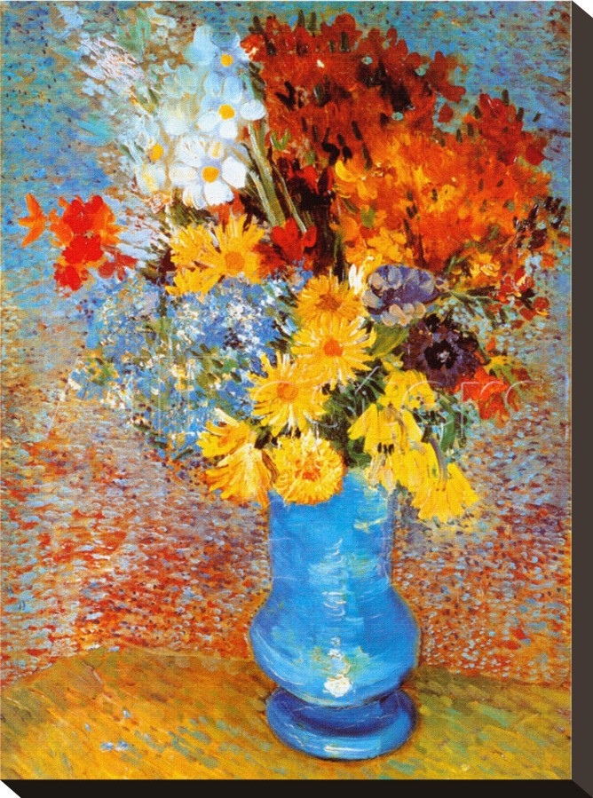 Vase of Flowers - Van Gogh Painting On Canvas